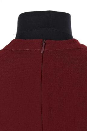 Robe Sandro Bordeaux en Synthétique