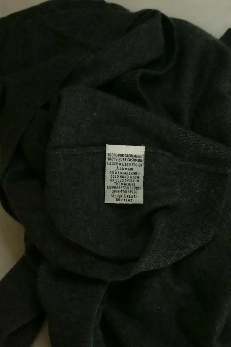 Pull Eric Bompard Anthracite en Cachemire