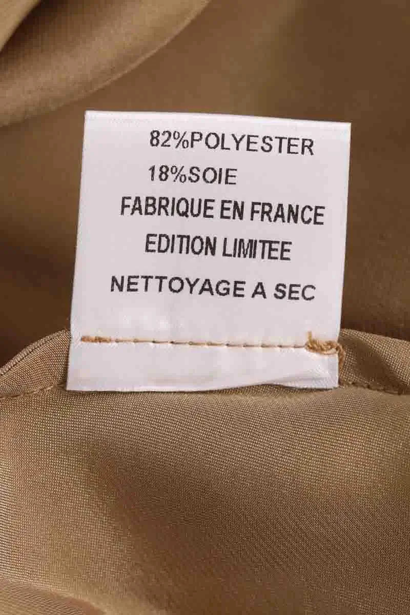 Chemise Carolina Ritzler Doré en Synthétique