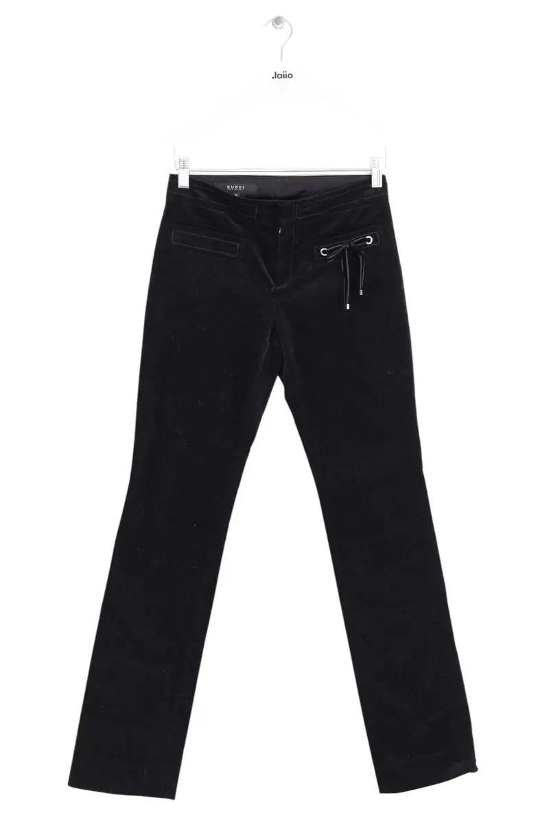 Pantalon Gucci Noir en Coton, taille M - Seconde Main