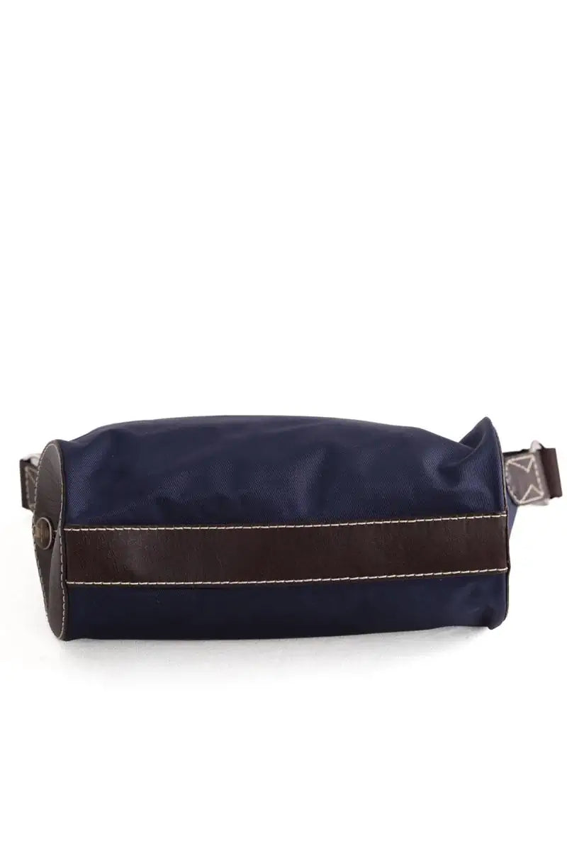 Sac porté épaule Lancel Marine en Tissu