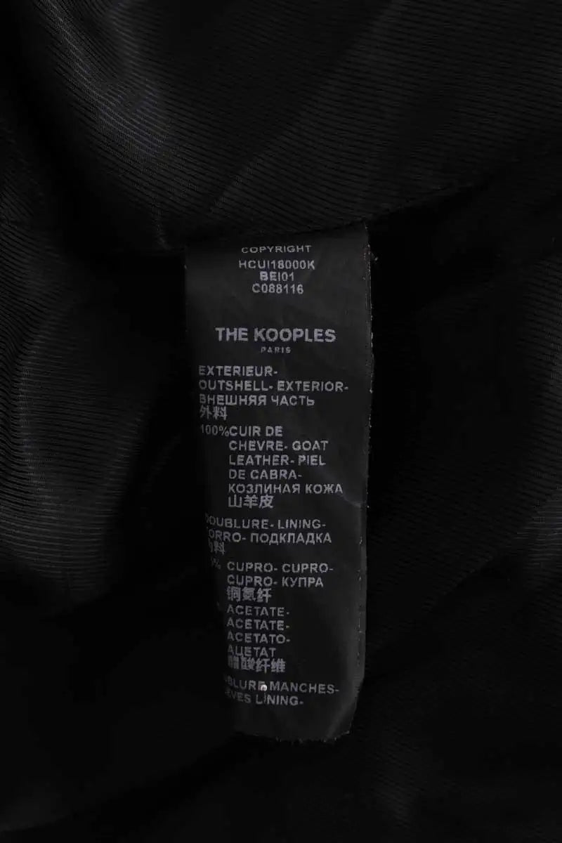 Veste The Kooples Beige en Daim