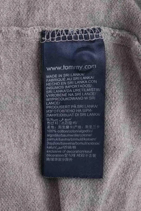 Polo Tommy Hilfiger Gris en Coton