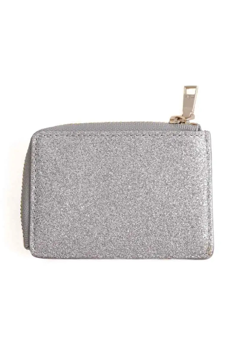 Porte-carte Maje Argent en Tissu