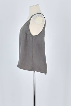 Top sans manche American Vintage  Gris