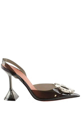 Talons Amina Muaddi Begum Noir