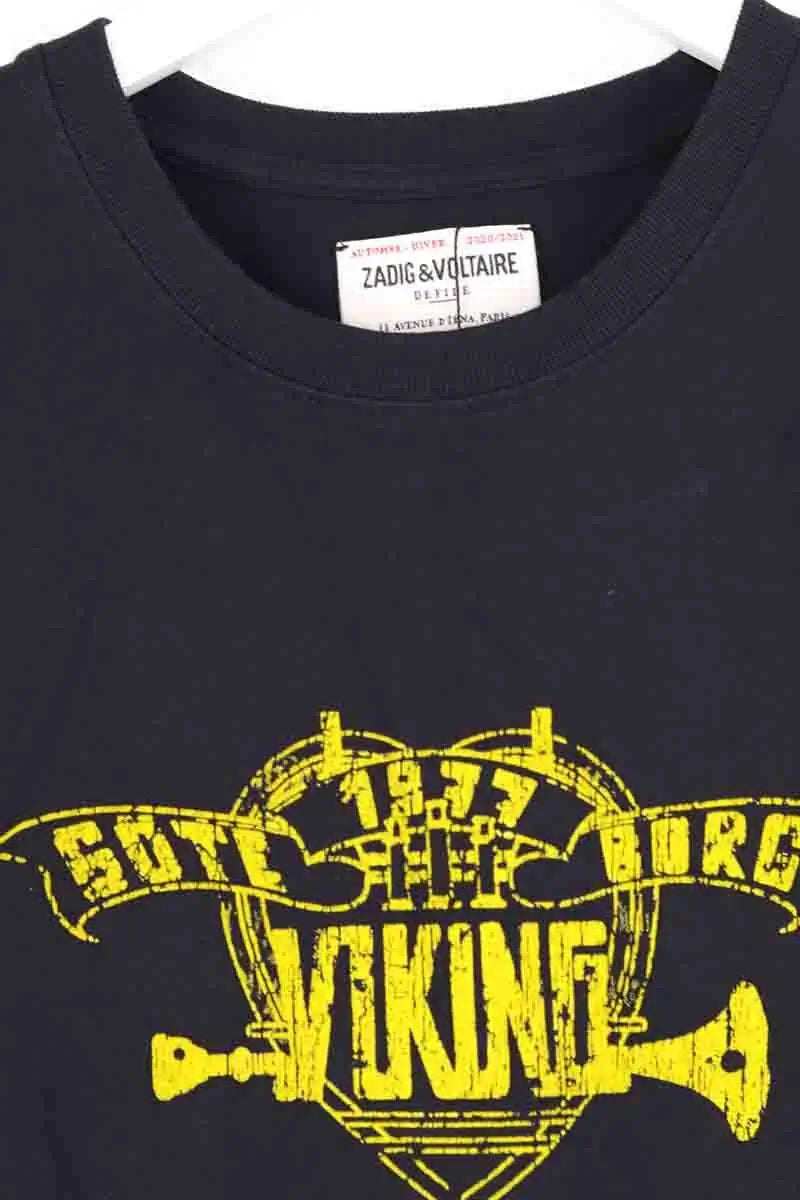 T-shirt Zadig & Voltaire Noir en Coton