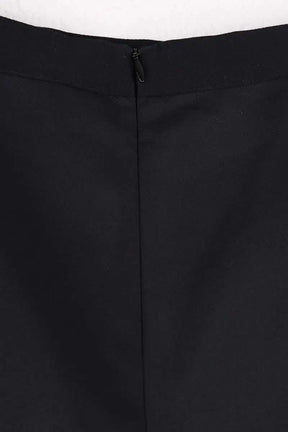 Mini short Maje Noir en Synthétique