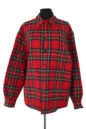Veste Kenzo Rouge en Laine, taille M - Seconde Main