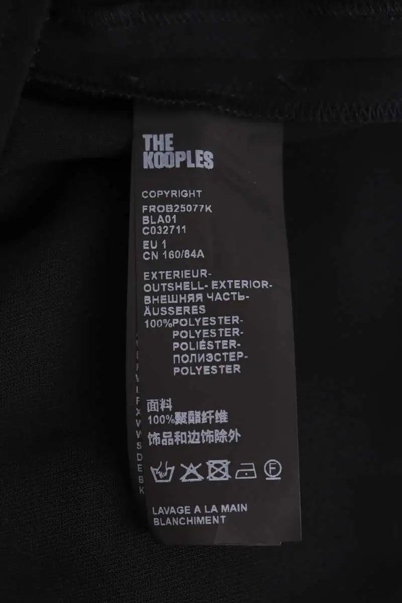 Robe The Kooples Noir en Synthétique