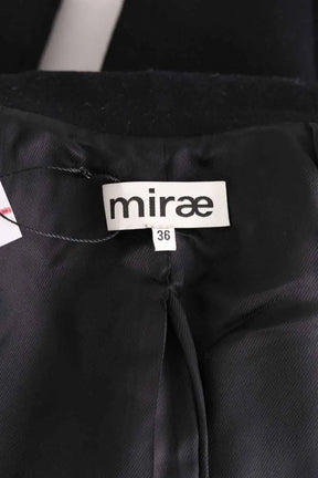 Peacoat Mirae Paris Noir en Laine
