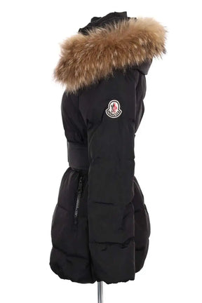 Doudoune Moncler Noir en Synthétique