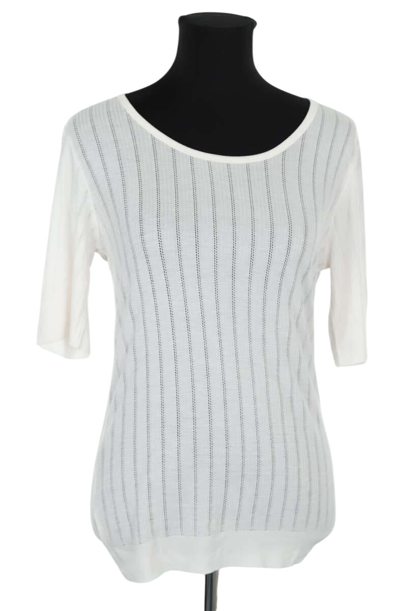 T-shirts Majestic Filatures  Blanc