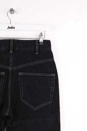 Jean droit Isabel Marant Noir en Coton