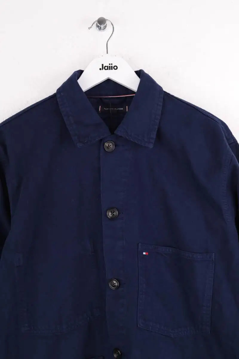 Veste Tommy Hilfiger Bleu en Coton