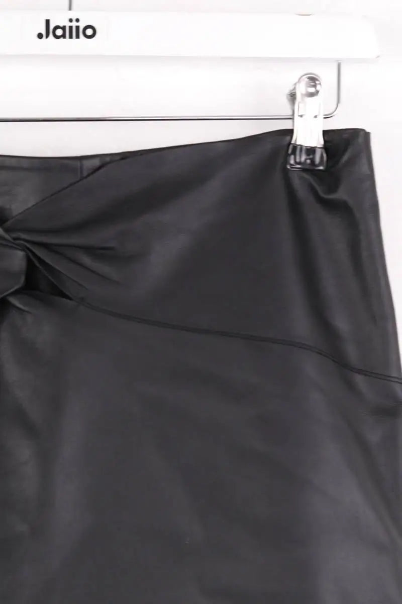 Jupe Ba&Sh Noir en Cuir