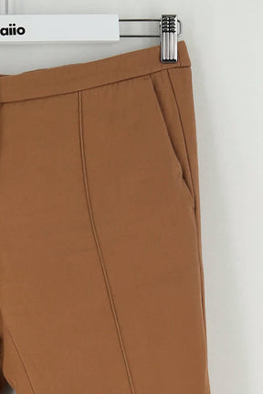 Pantalon slim Sandro  Marron