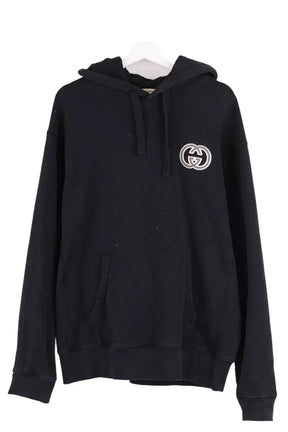 Sweatshirt Gucci Noir en Coton, taille XL - Seconde Main
