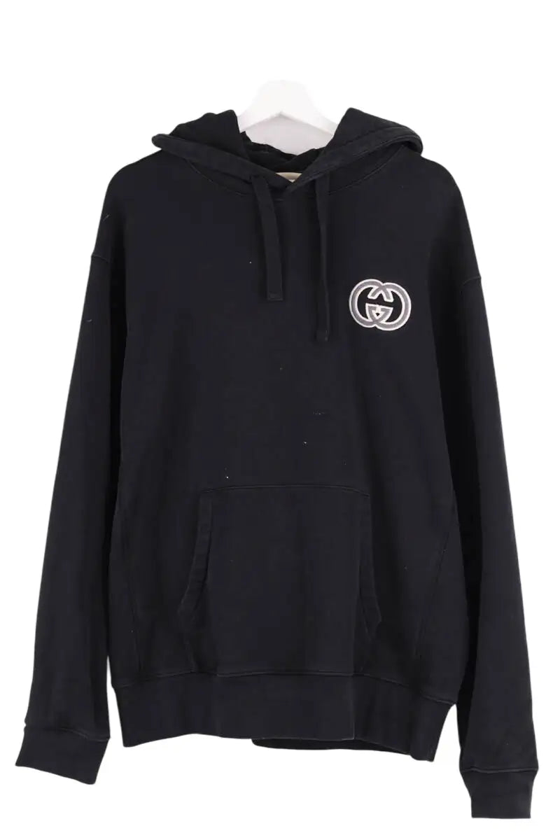 Sweatshirt Gucci Noir en Coton, taille XL - Seconde Main