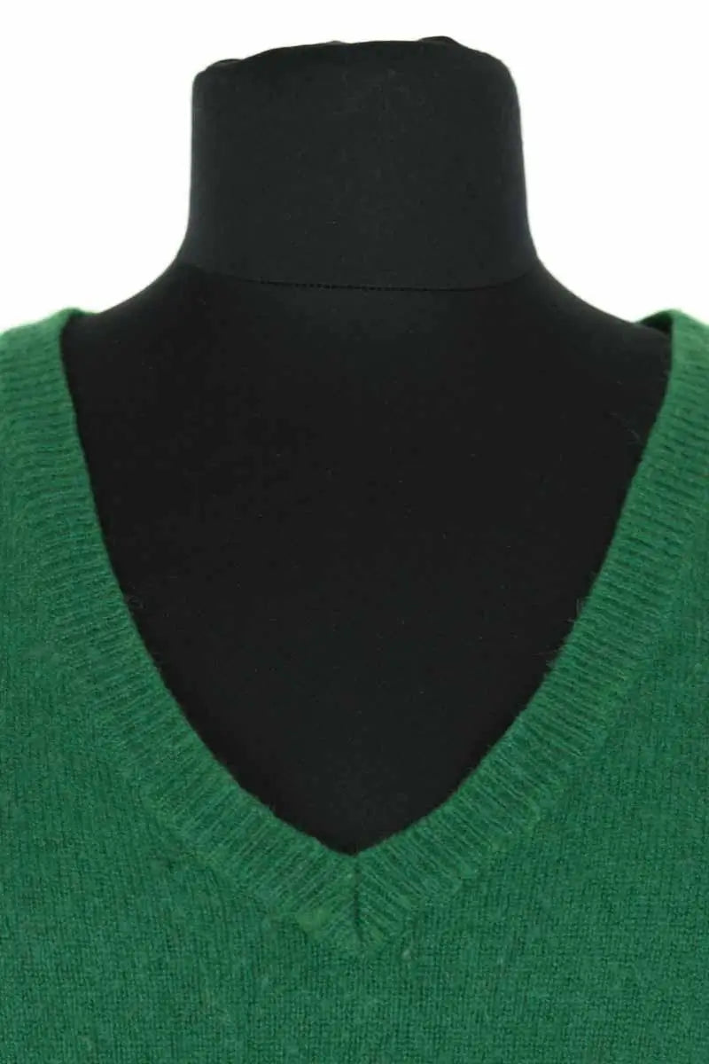 Pull From Future Vert en Cachemire