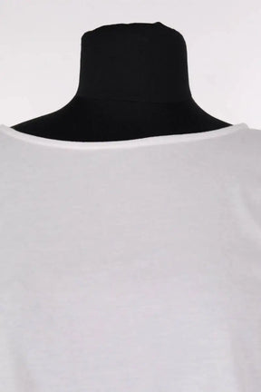 Top Majestic Filatures Blanc en Coton