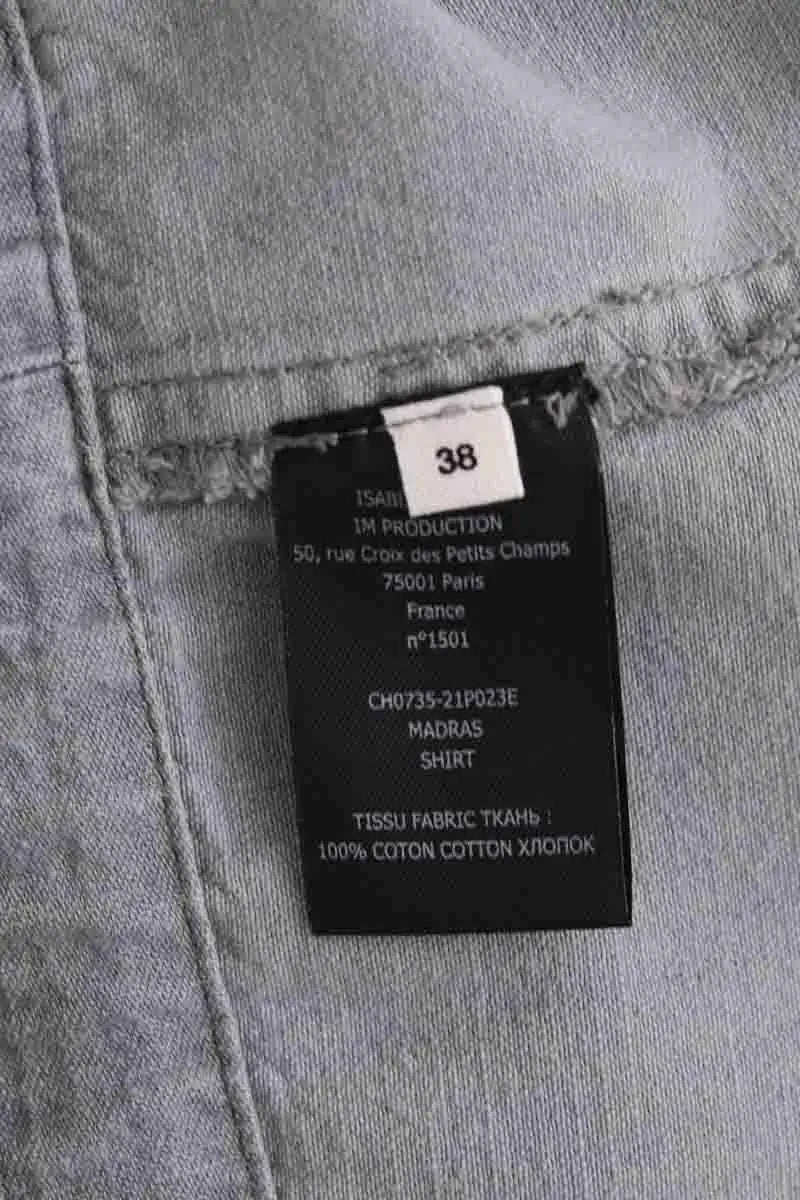 Chemise Isabel Marant Étoile Gris en Coton