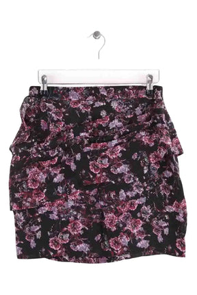 Mini jupe Iro Crono Noir en Soie, taille M - Seconde Main