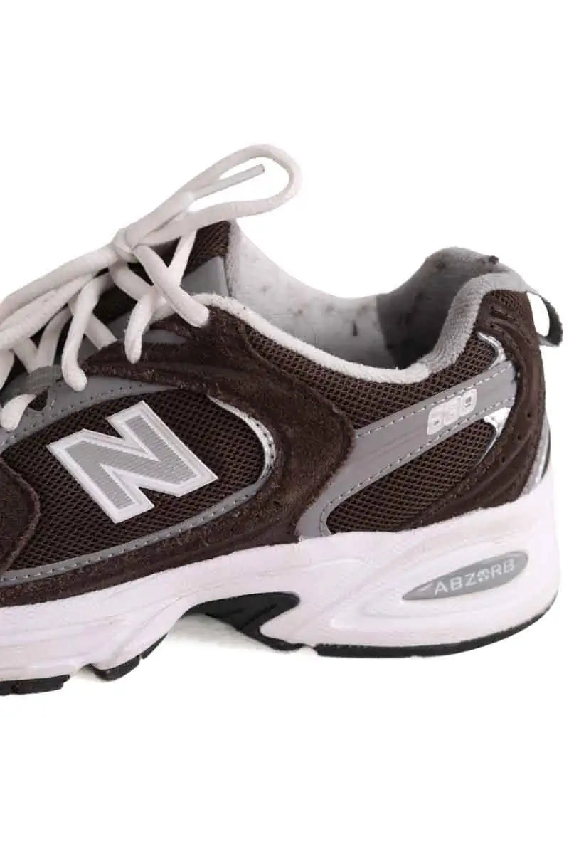 Baskets New Balance Marron en Tissu