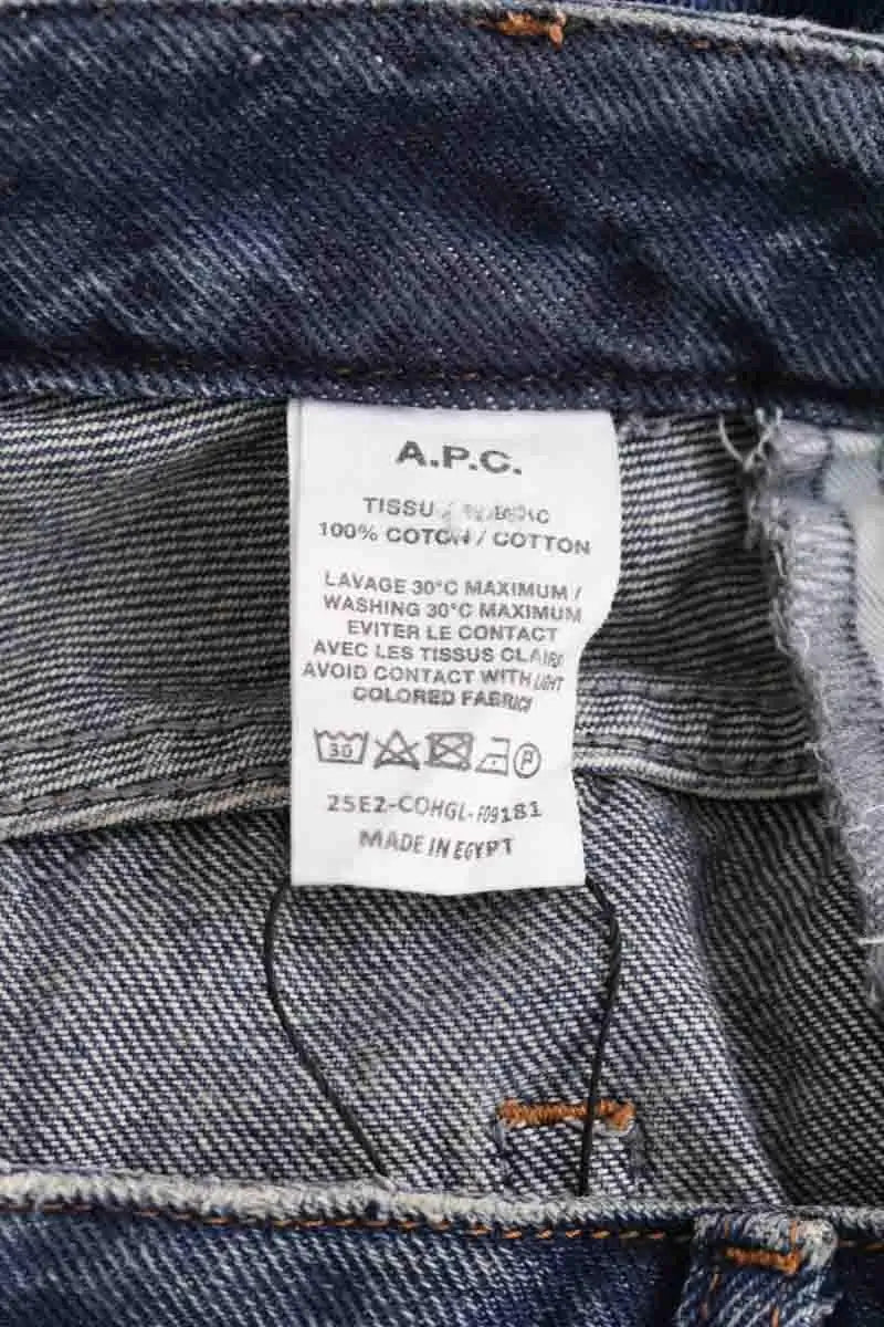 Jean large APC Bleu en Coton