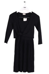 Robe Repetto Noir en Viscose, taille S - Seconde Main