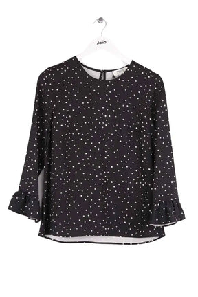 Blouse Balzac Noir en Coton, taille M - Seconde Main