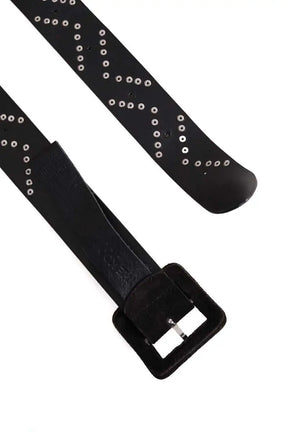 Ceinture en cuir The Kooples Noir en Cuir