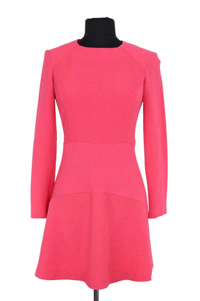 Robe Sandro Rose en Viscose, taille S - Seconde Main