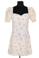 Robe Reformation Beige en Lin, taille M - Seconde Main