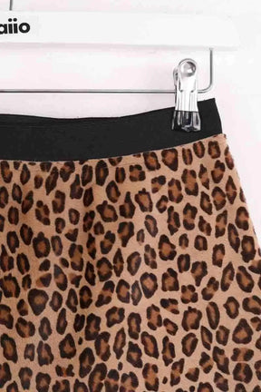 Mini short Bonpoint Marron en Cuir