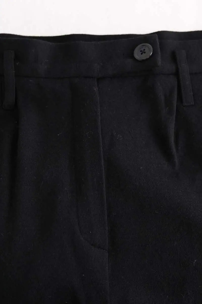 Pantalon droit Sonia Rykiel Noir en Laine