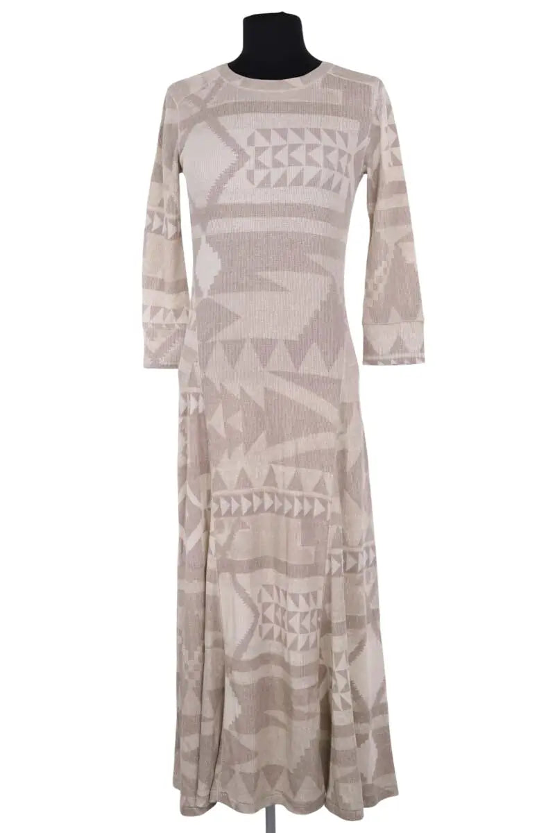 Robe Ralph Lauren Beige en Coton, taille S - Seconde Main