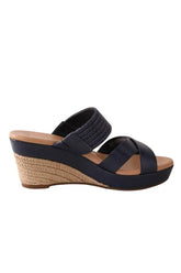 Sandales Ugg Bleu en Cuir, taille 39 - Seconde Main
