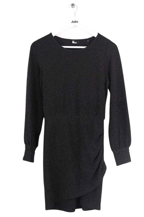 Robe The Kooples Noir en Synthétique, taille XS - Seconde Main