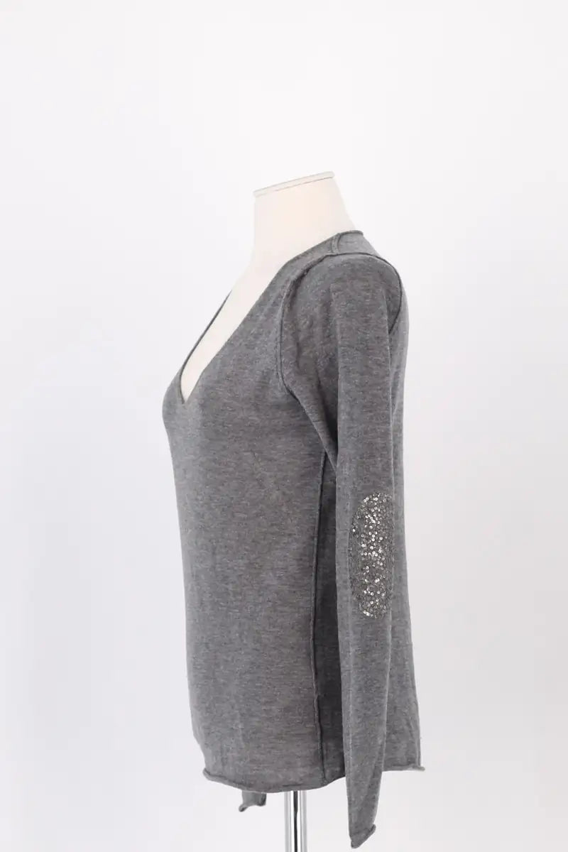 Pull Zadig & Voltaire Gris en Laine