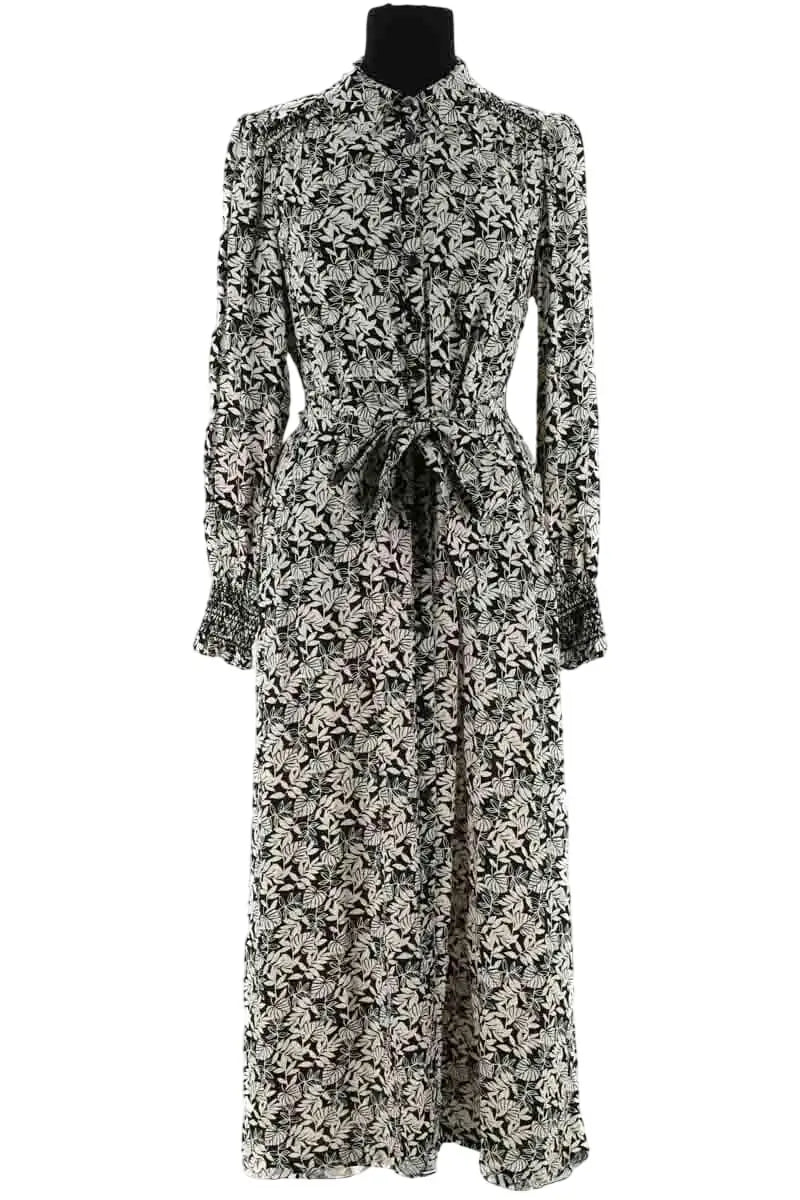 Robe Boden Noir en Viscose, taille M - Seconde Main