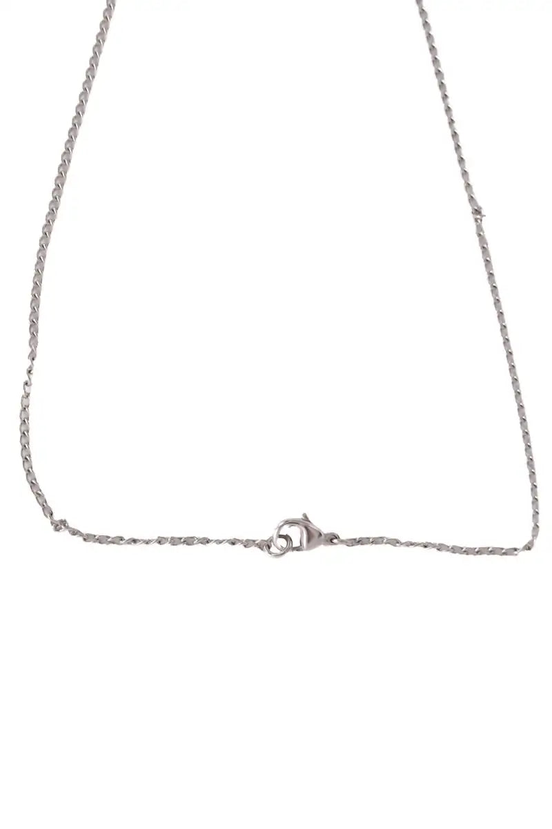 Collier Chanel Argent en Acier