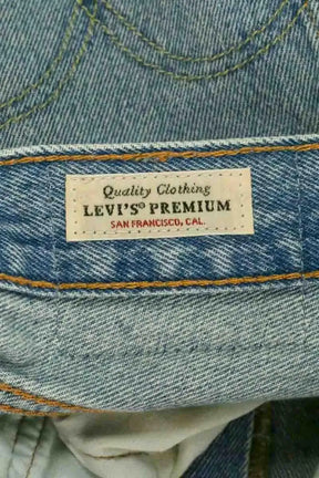 Mini short Levi's Bleu en Coton