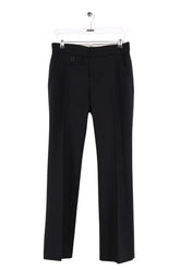 Pantalon droit Marc Jacobs Noir en Laine, taille S - Seconde Main