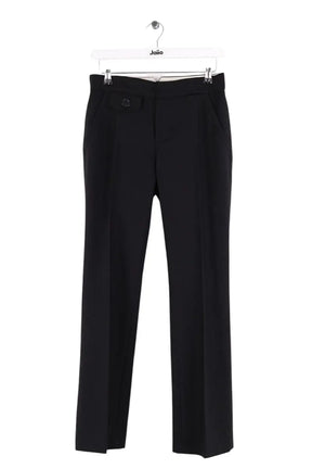 Pantalon droit Marc Jacobs Noir en Laine, taille S - Seconde Main