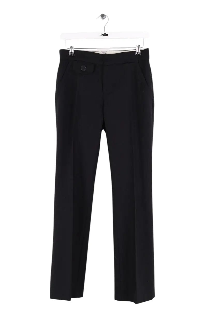 Pantalon droit Marc Jacobs Noir en Laine, taille S - Seconde Main