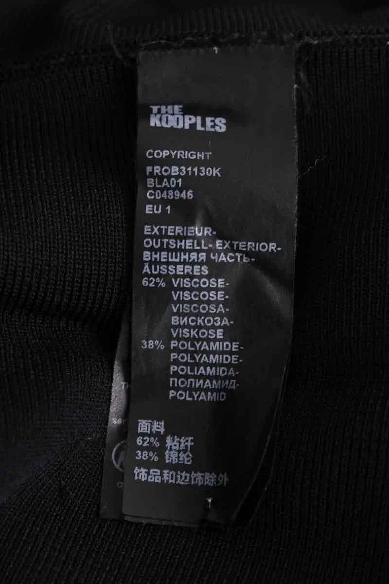 Robe The Kooples Noir en Viscose