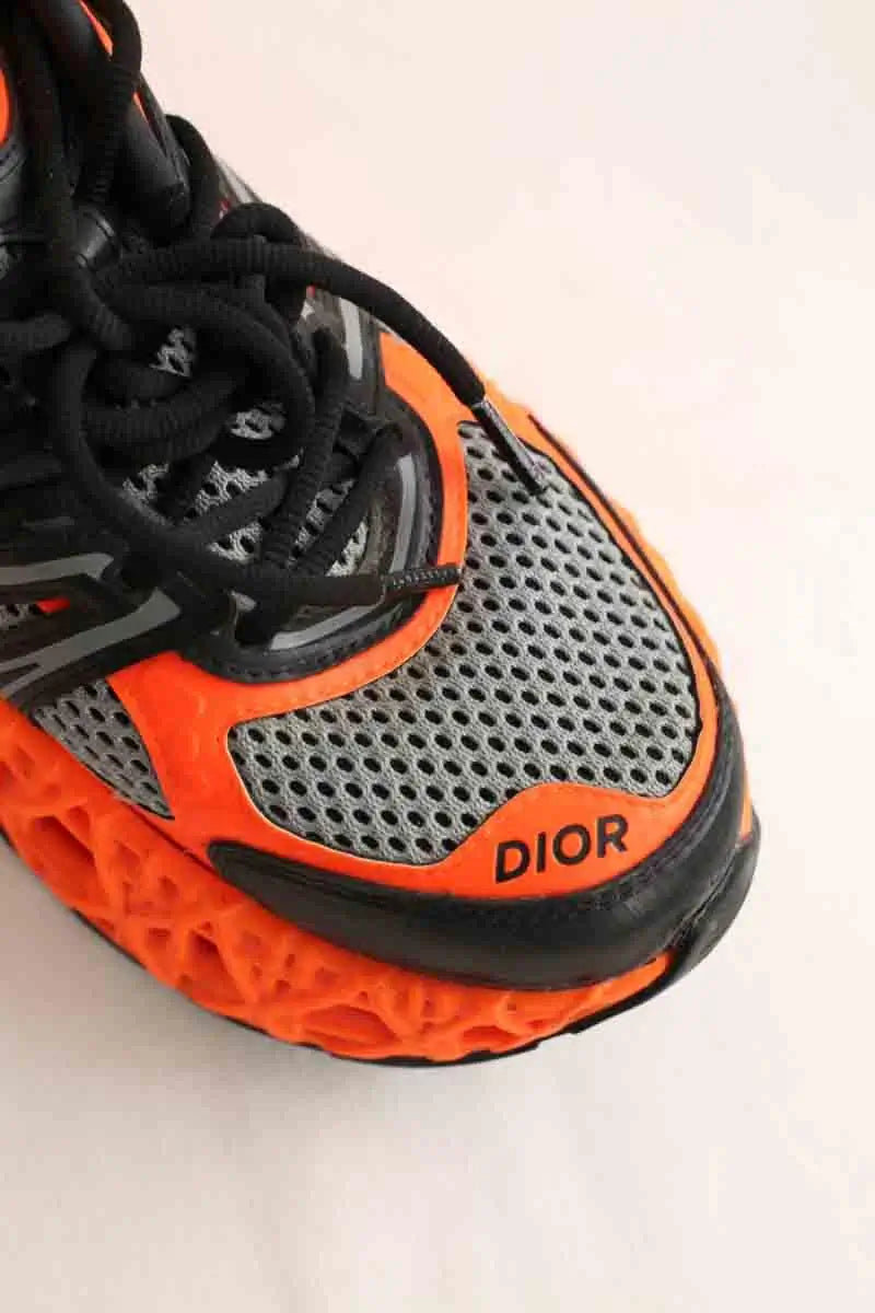 Baskets basses Dior  Orange