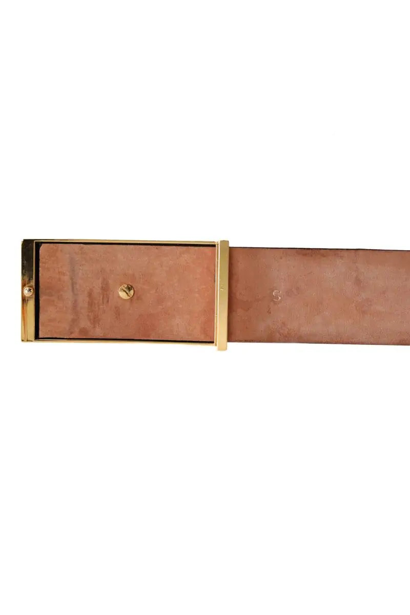 Ceinture Victoria Beckham Dorian Noir en Cuir