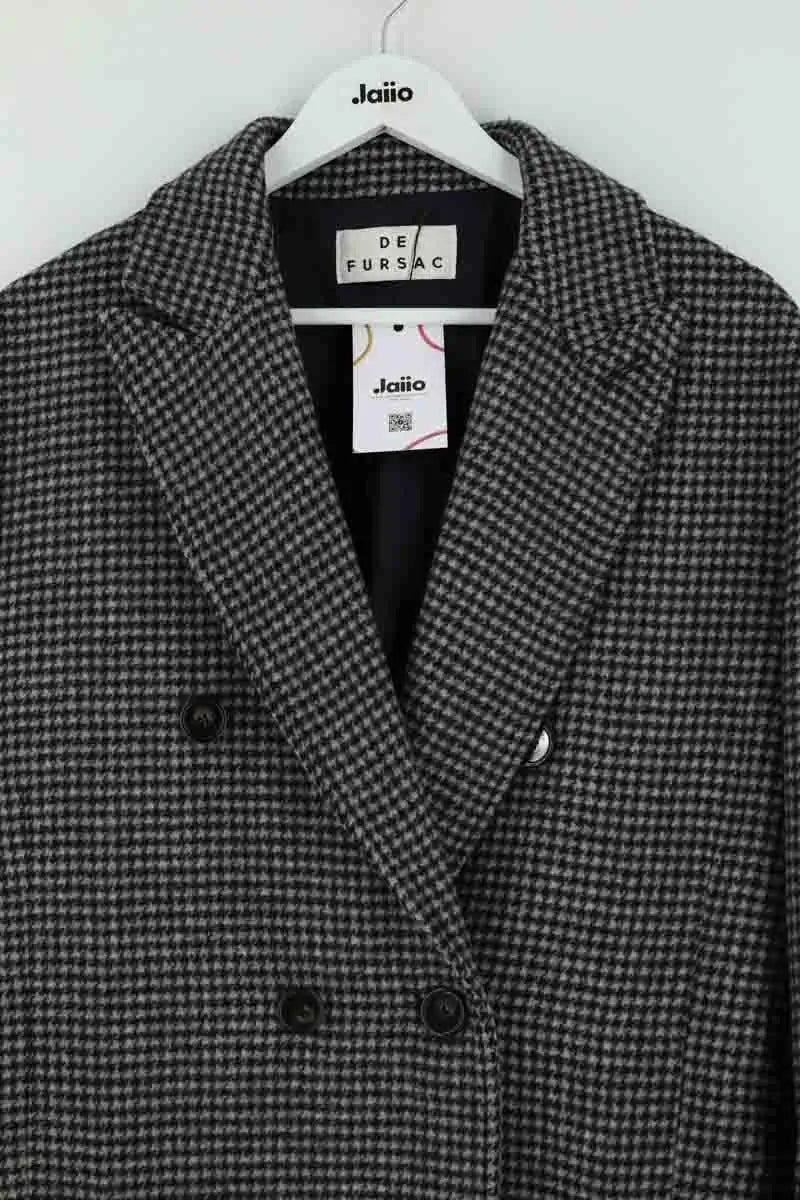 Manteau Fursac Gris en Laine